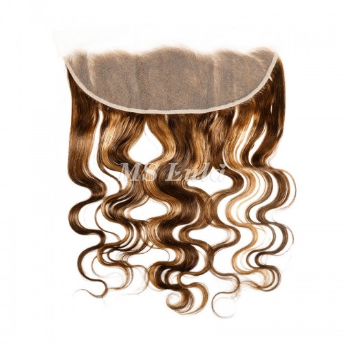 Body Wave #4/27 Highlight Virgin Human Hair 4x4 13x4 Transparent Lace Closure/Frontal | Human Hair Wig | Lace Front
